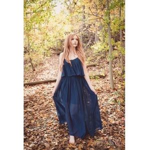 Forever21 Maxi Dress Blue S